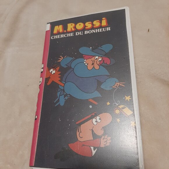 M.Rossi Film 1976 La recherche du bonheur et Les rêves de M.Rossi 1977 VHS - Picture 4 of 4